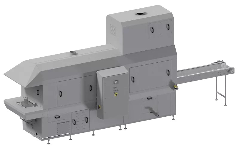 máy rửa khuôn silicone